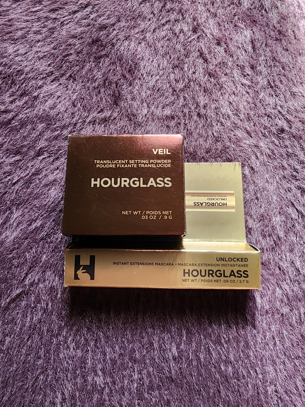 Hourglass 2-piece Travel Set:  VEGAN Setting Powder & Mascara $25 NEW